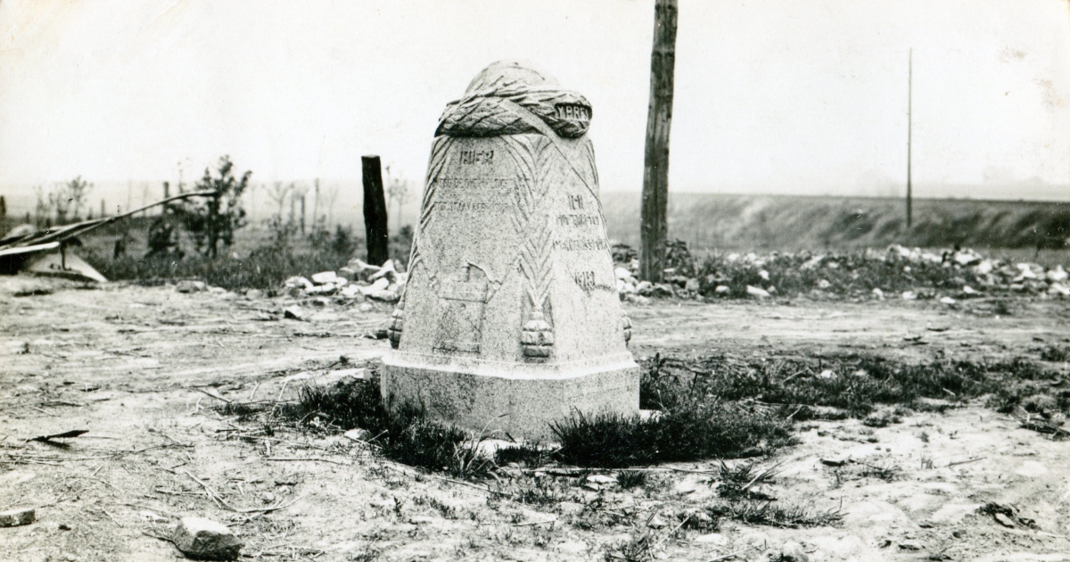 Demarcation Stones at&nbsp;Ypres